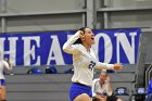 Volleyball vs MHC  Wheaton Women's Volleyball vs Mount Holyoke College. - Photo by Keith Nordstrom : Wheaton, Volleyball